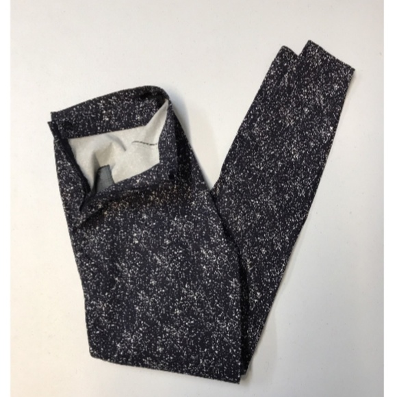 H&M Skinny Pants Navy Blue 6 Small Women's Graphic - Picture 3 of 7